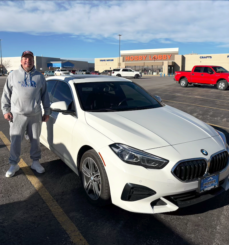 BMW key replacement customer in Gillette, Wyoming