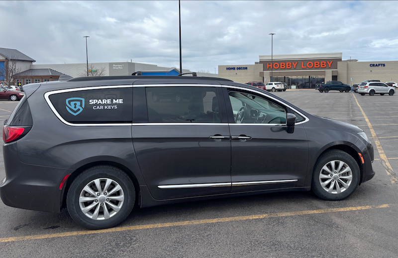 Spare Me Car Keys mobile van in Gillette, Wyoming