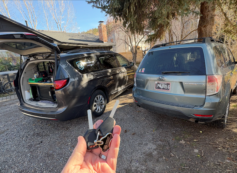 Subaru key replacement in Jackson, Wyoming